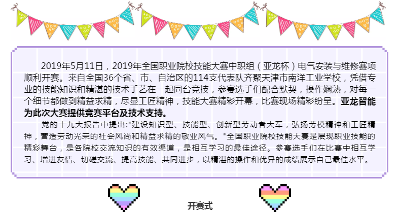 2019年全国职业院校技能大赛中职组（亚龙杯）电气安装与维修赛项圆满闭赛